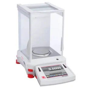 Balanza analítica OHAUS Explorer Series con pantalla táctil