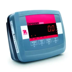 Indicador Ohaus Defender 2000 T24PE con pantalla LED roja