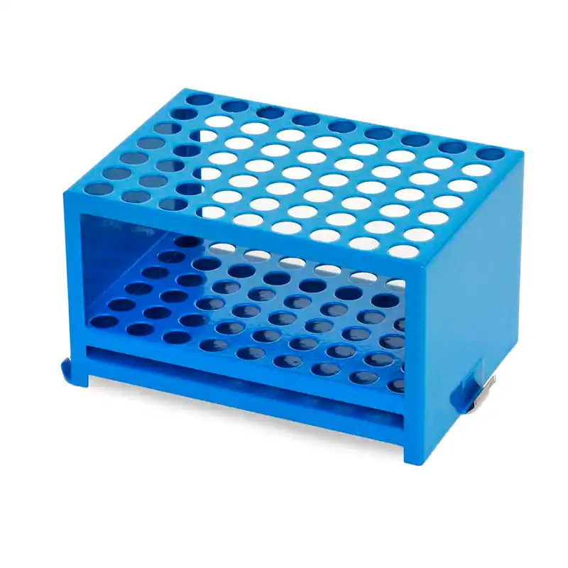 Gradillas para tubos de ensayo (tamaño medio, fijas)