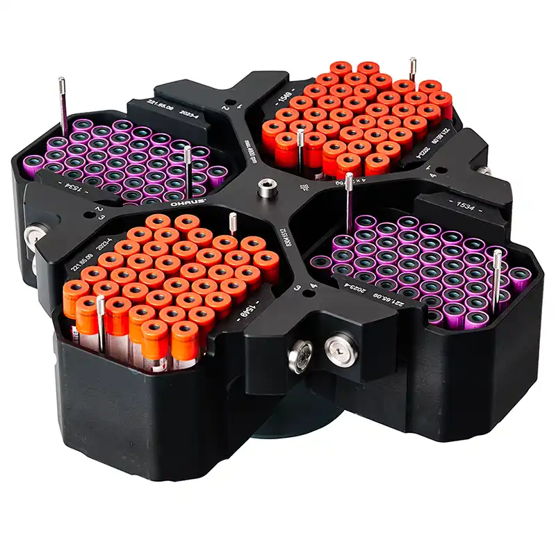 Paquete tubos de sangre para cubeta rectangular 500 mL – Rotor y cangilones Frontier (OHAUS)