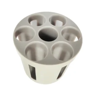 Gradilla 7 × 50 mL FA para cangilón de centrífuga – 2 unidades