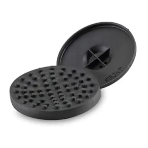 Cubierta y cabezal de goma de 7,6 cm para agitador