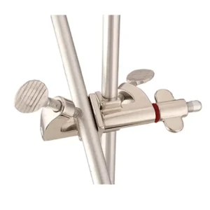 Sujetador giratorio para pinzas de laboratorio